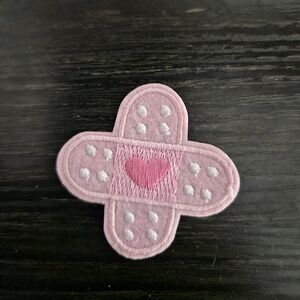 🌺 Lot B/E Pink Heart Bandage Patch #10